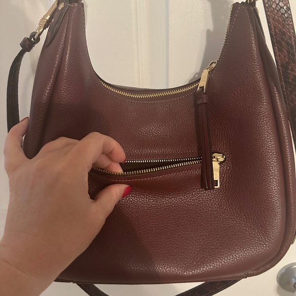 Coach Handbags - COACH Hobo Bag in Wine/Multi
